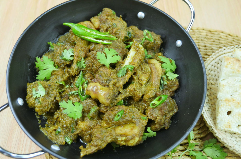 Mutton-Green-Karahi Mutton-Green-Karahi